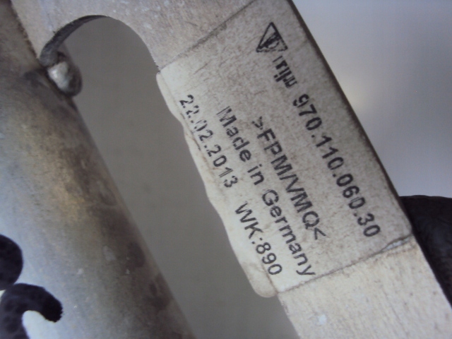 фото №7, Труба інтеркулер porsche panamera 970 3.0 tdi 13r