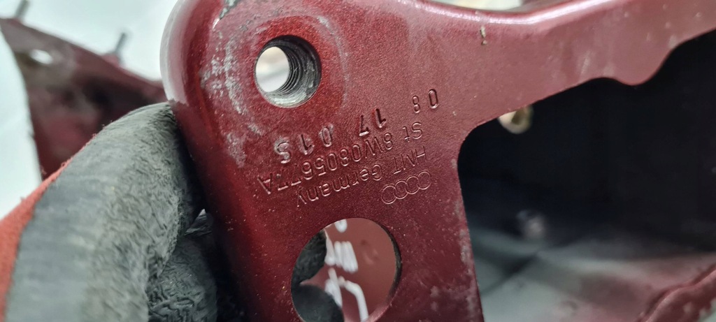 фото №6, A5 8w s5 лонжерон левая левый перед ly3s 8w0805677a a4 b9 8w