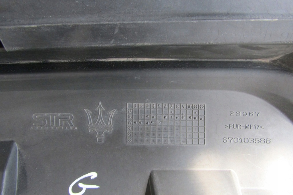 фото №10, Спойлер накладка задняя maserati levante gts 18-