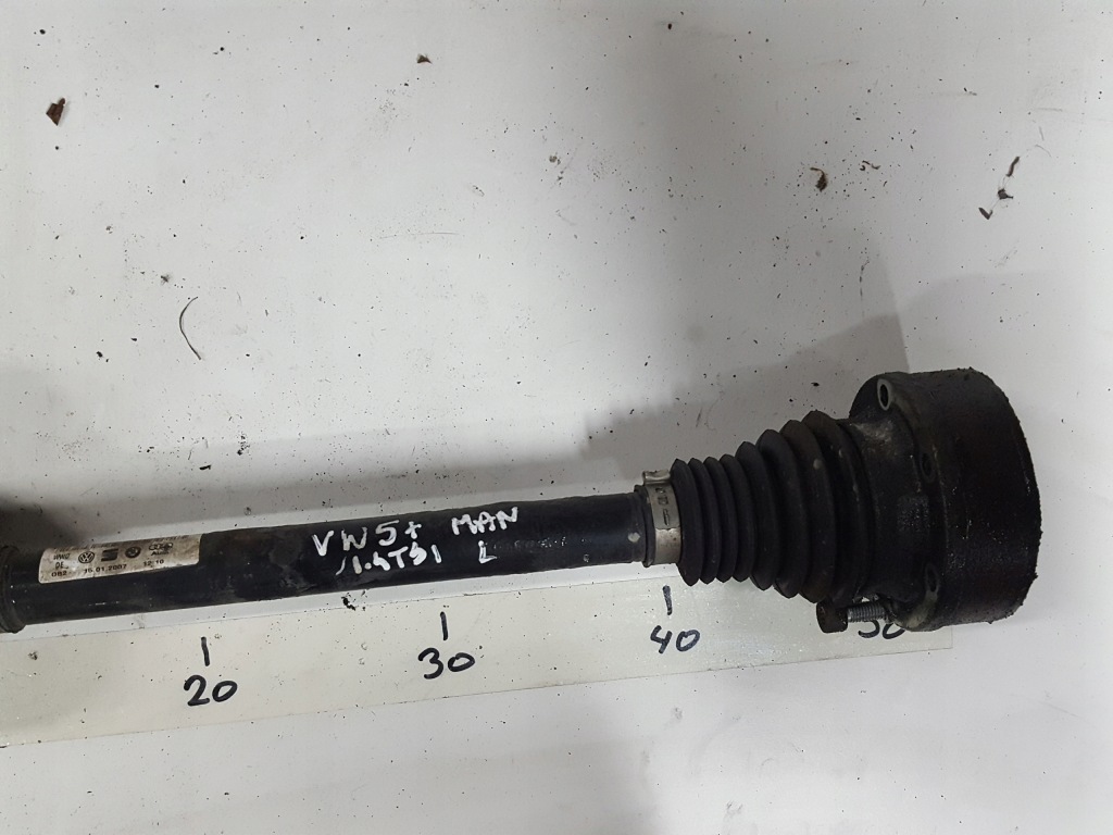 фото №4, Vw golf 5 v plus 1.4 tsi приводной вал левая перед механическая коробка передач
