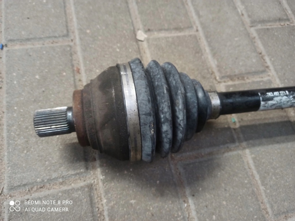 фото №3, Привідний вал ліва перед caddy 2k5 2k3407271b