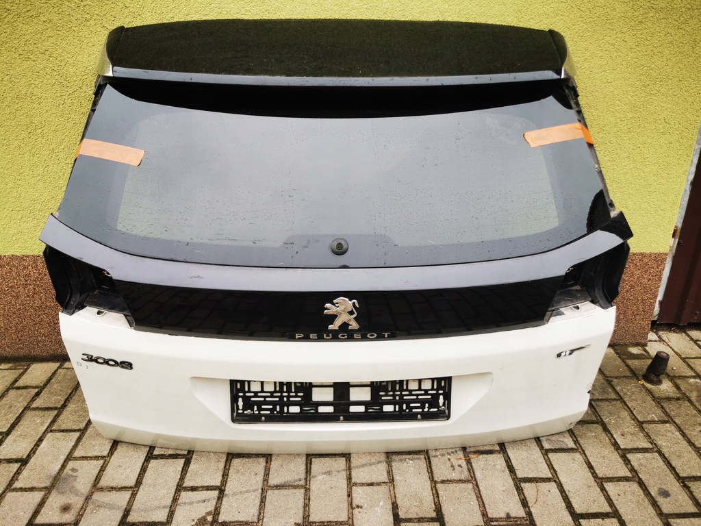 фото №1, Peugeot 3008 ii крышка багажника задняя + стекло