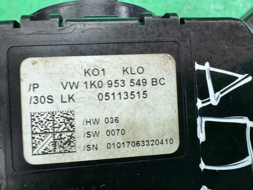 фото №11, Переключатель комбинированный подрулевой переключатель лента подушка безопасности 1k0953503dt seat altea xl 04- eu