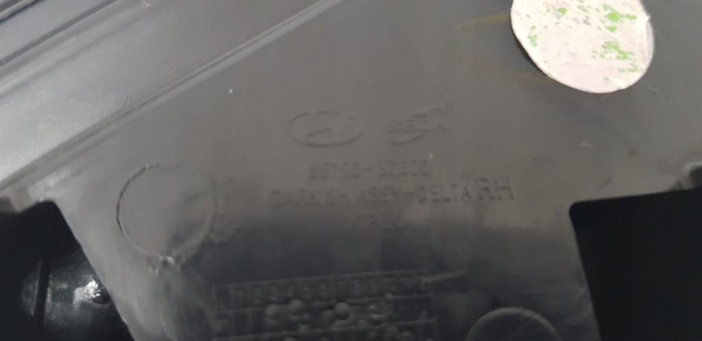 фото №9, Hyundai i40 треугольник заглушка крыла правая 86190-3z000