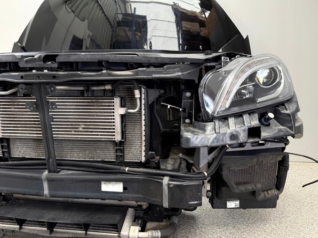 фото №11, Mercedes w166 166 ml63 amg перед бампер крила радіатор лампи pas капот