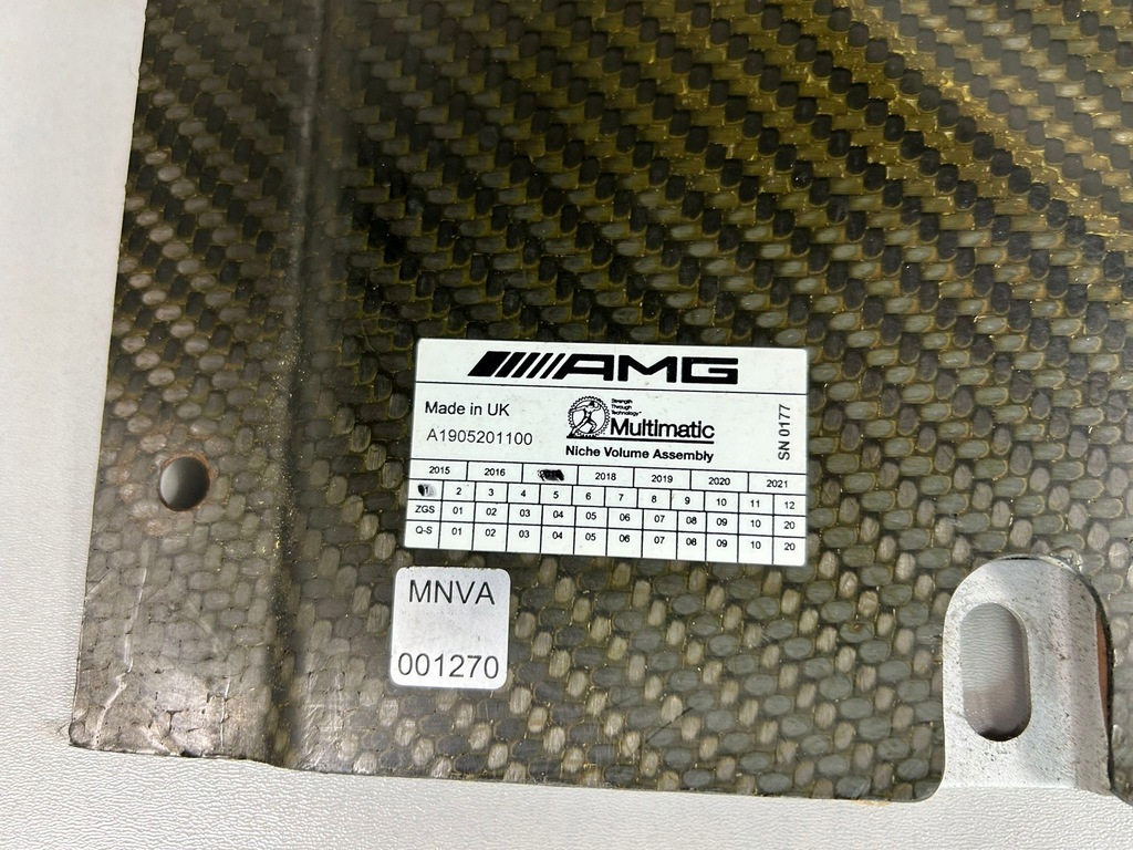 фото №15, Mercedes amg gt w190 190 захист активний pod двигун бампер захист карбон