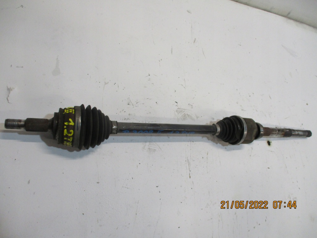 фото №1, Привідний вал права peugeot 3008 ii 1,2thp 9819435780