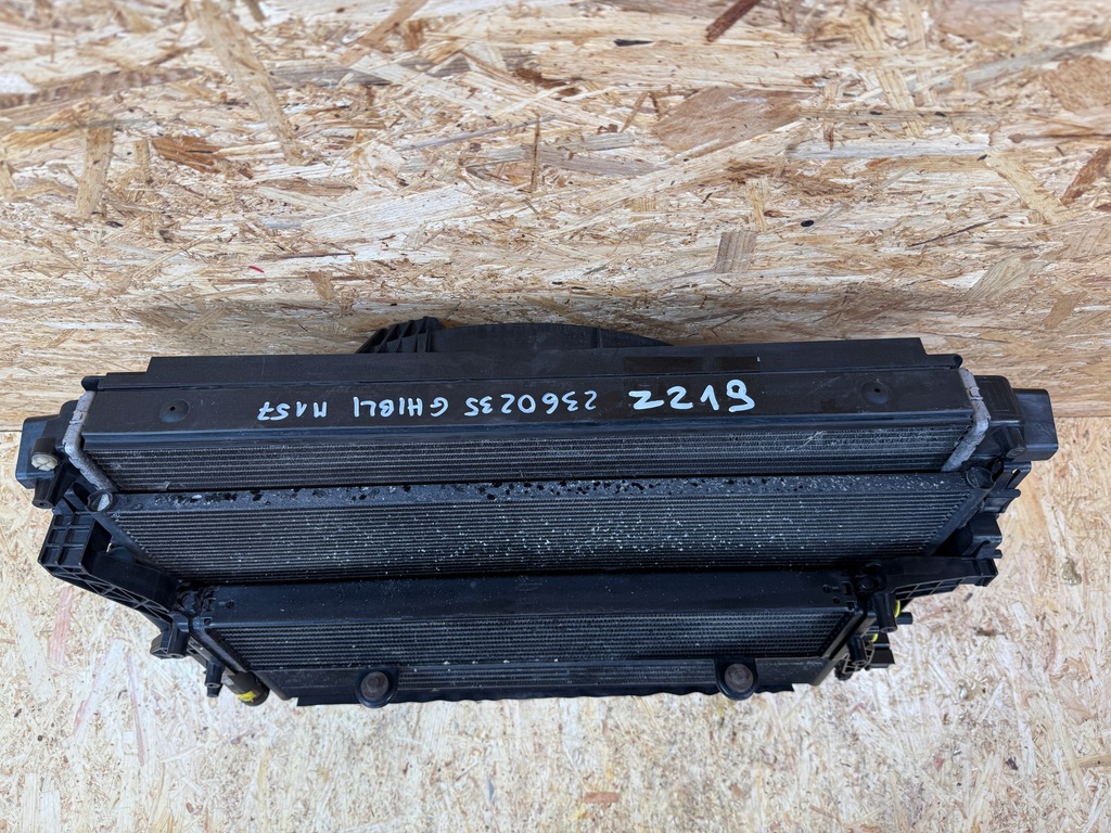 фото №6, Комплект радиатор радиатор вентилятор maserati ghibli m157 3.0d 2013-