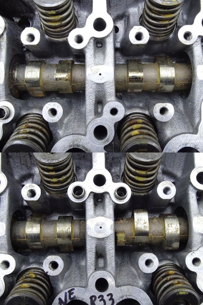 фото №15, Nissan skyline r33 2.0 12v rb20 93-99 головка комплектная вал клапаны