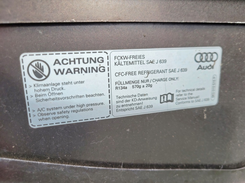 фото №9, Капот audi a5 8t0 2007-11 przed liftem