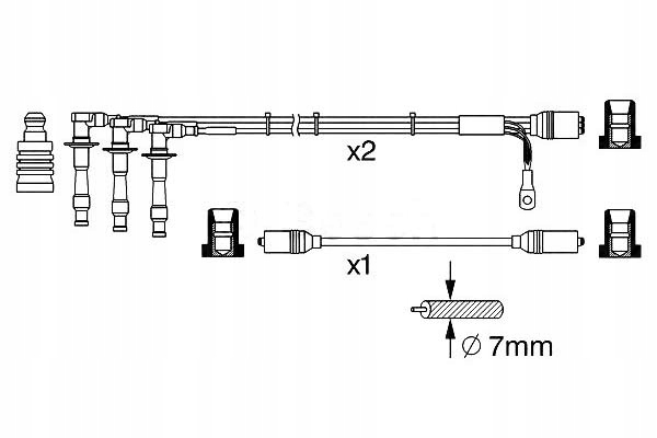 фото №2, Провода зажигания [bosch]