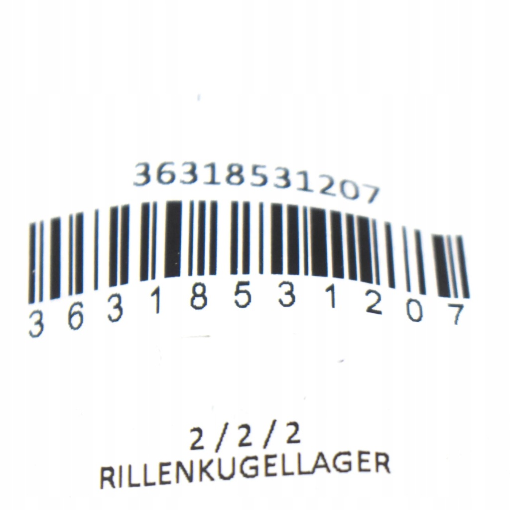 Подшипник kulkowe rowkowane bmw k61 k 1600 bagger 36318531207 оригинальные Киев