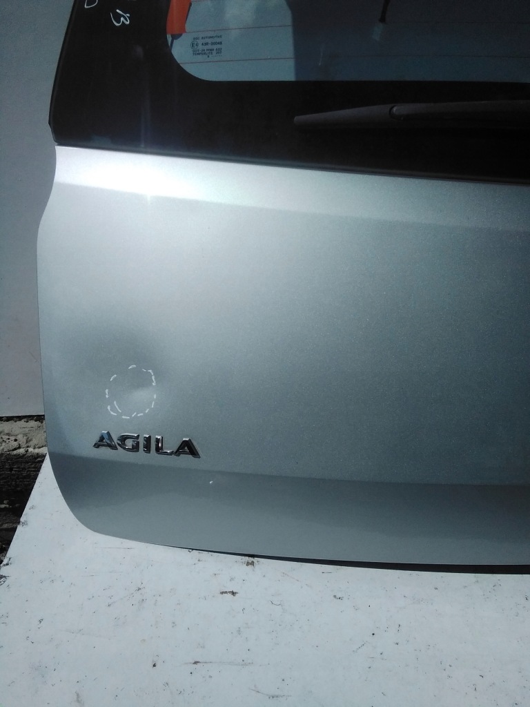 фото №2, 8686 opel agila b кришка багажника багажника zccd