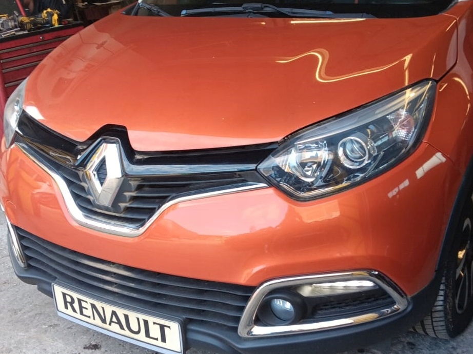фото №9, Перед бампер лампы капот крылья renault captur i bixnp состояние jak nowe