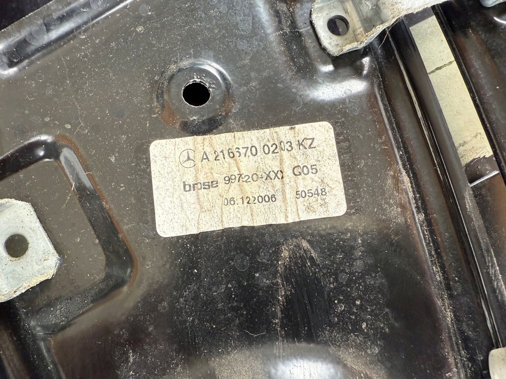 фото №9, Mercedes cl w216 - скло подвійний правий лівий задня підйомник скло