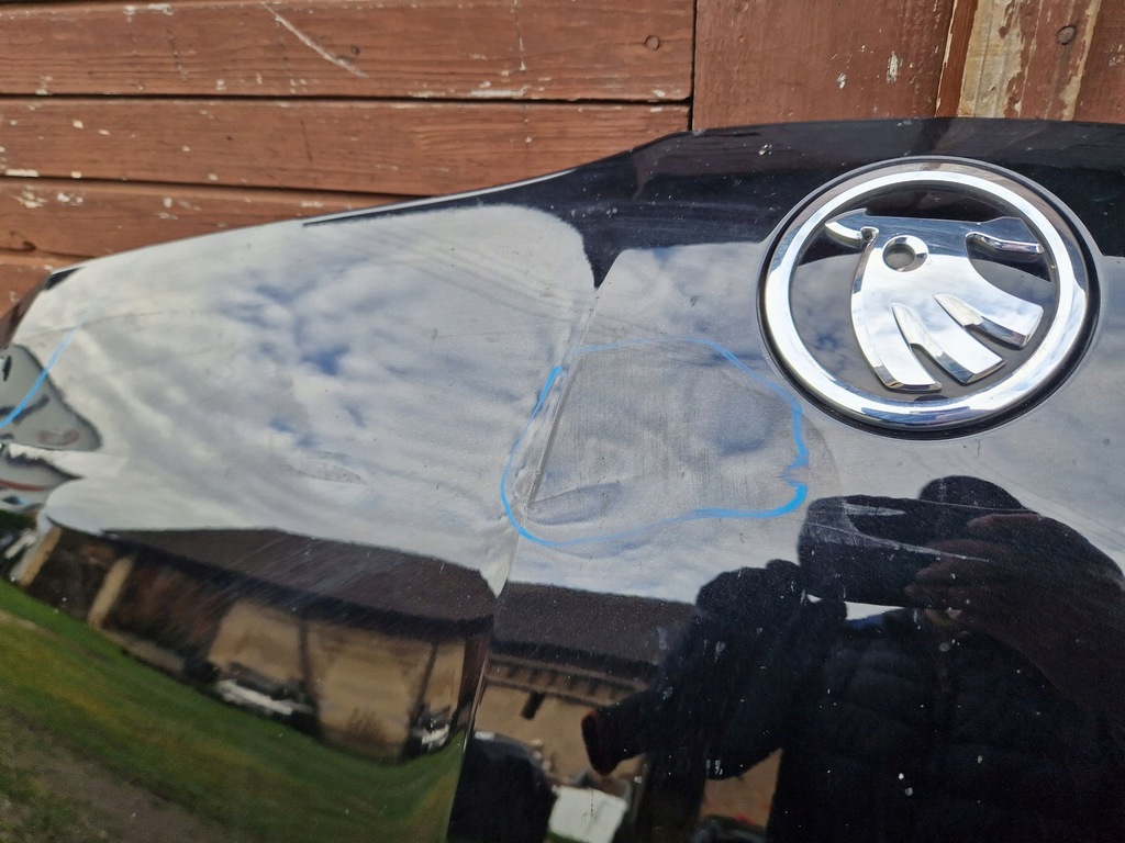 фото №6, Крышка двигателя капот skoda octavia iv 2019r-