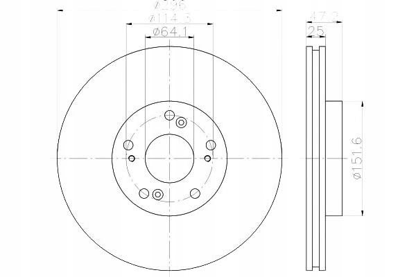 фото №7, Диск ham. honda p. accord 08-