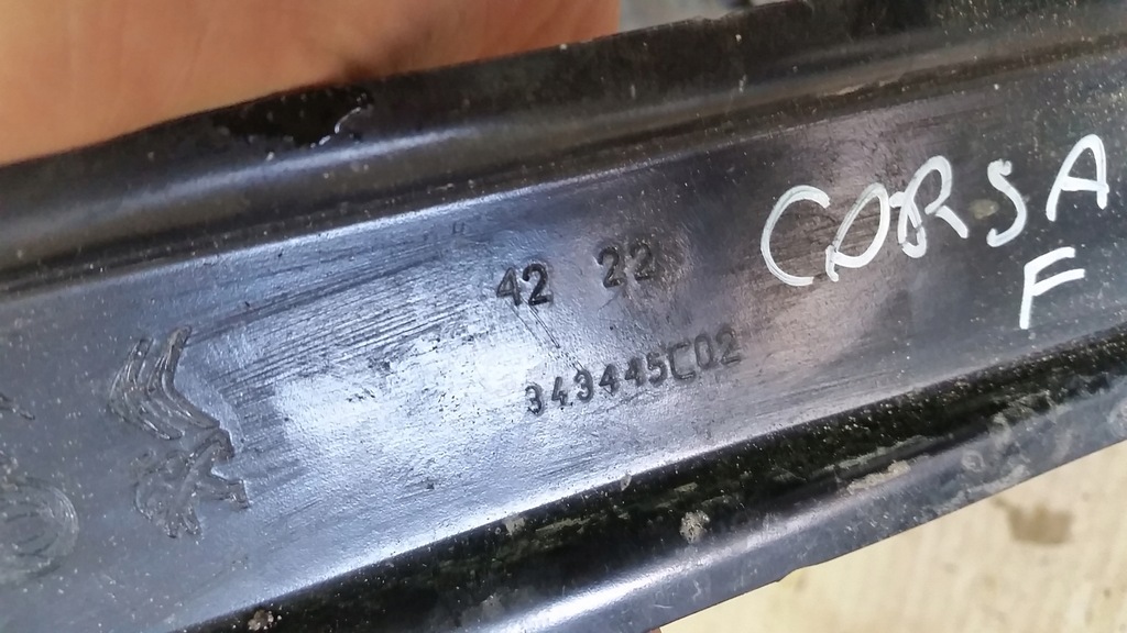 фото №15, Opel corsa f -электрик кронштейн подрамник перед 343445c02