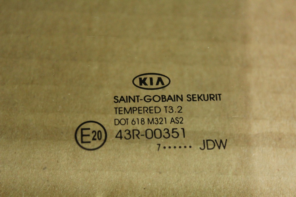 фото №3, Стекло левый задняя kia ceed ii 2012-2017 r