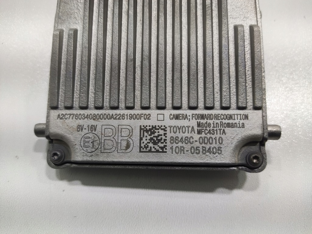 фото №4, Радар камера ассистент поперечина движения toyota yaris cross 8646c-0d010 2020-2025