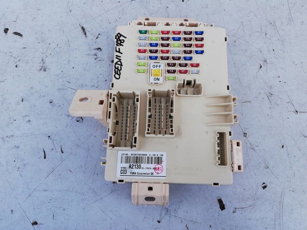 фото №1, Kia hyundai коробка запобіжників 91950-a2130