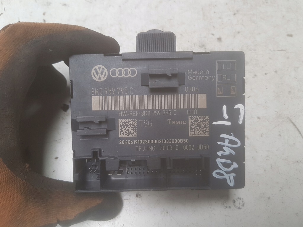 фото №1, Audi a4 b8 08-11r модуль двері лівий задня