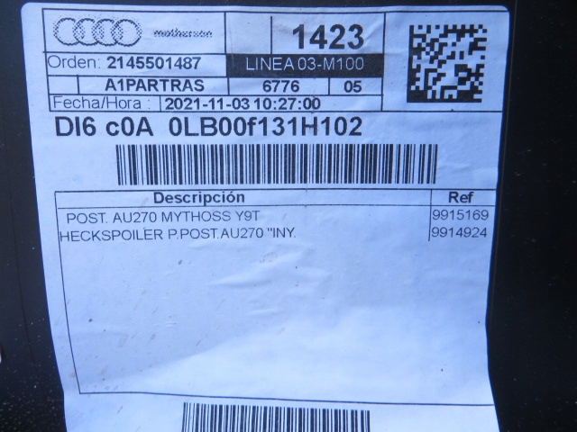 Audi a1 82a 2018- бампер задний задний  82a807511 a/b Оригинал