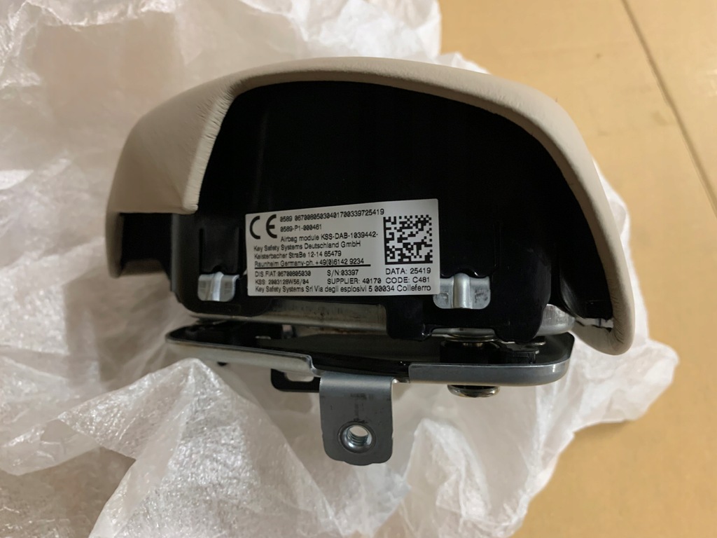 фото №9, Новий org подушка безпеки водія maserati ghibli levante quattroporte eu usa