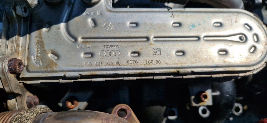 фото №11, Радіатор вихлопних газів 038131513ad 1.9 tdi bxe bkc + egr