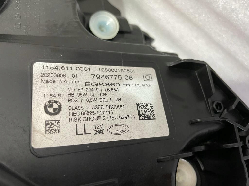 фото №16, Bmw 7 g11 g12 lci lift laser лампа левая правая
