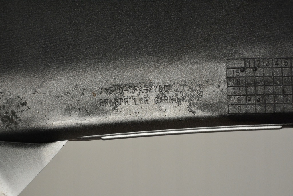 фото №7, Накладка бампера задня honda cr-v 15-2017r