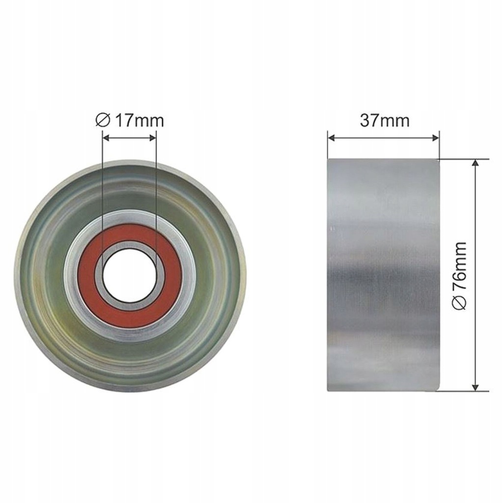 фото №1, Ролик натяжителя ремень honda accord civic cr-v fr-v integra stream 2001-