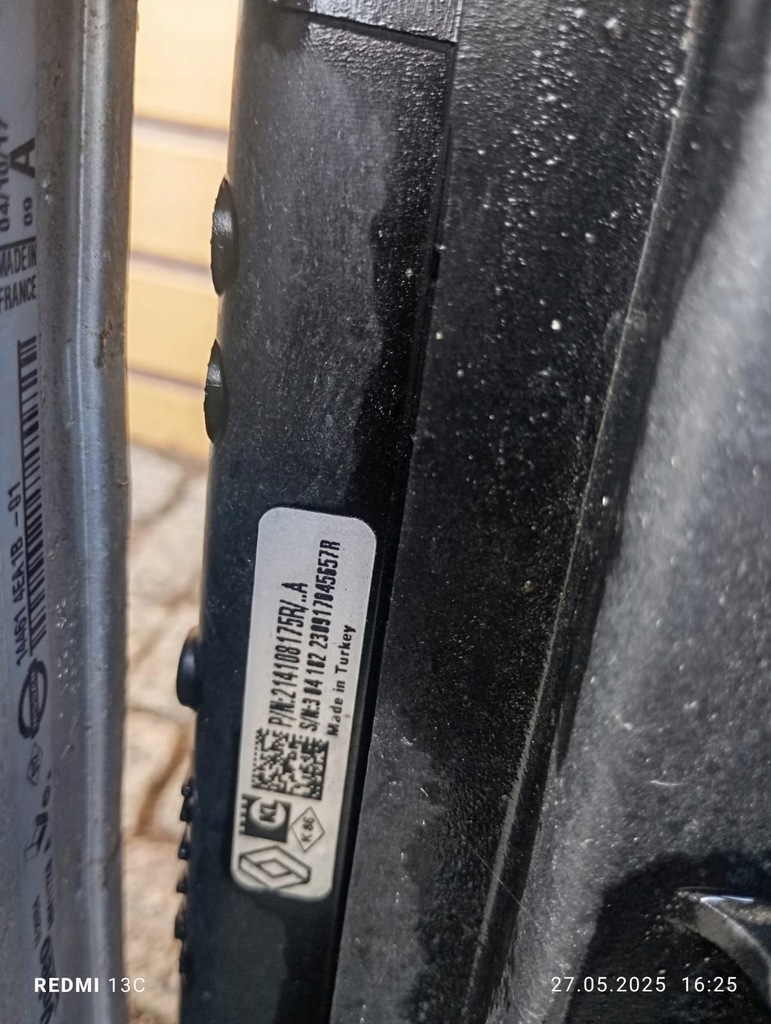 фото №5, Комплект радиатор renault megane iv 1.5 dci 214108175r