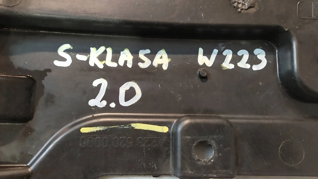 фото №8, Захист pod двигун нижня mercedes-benz w223 s-klasa