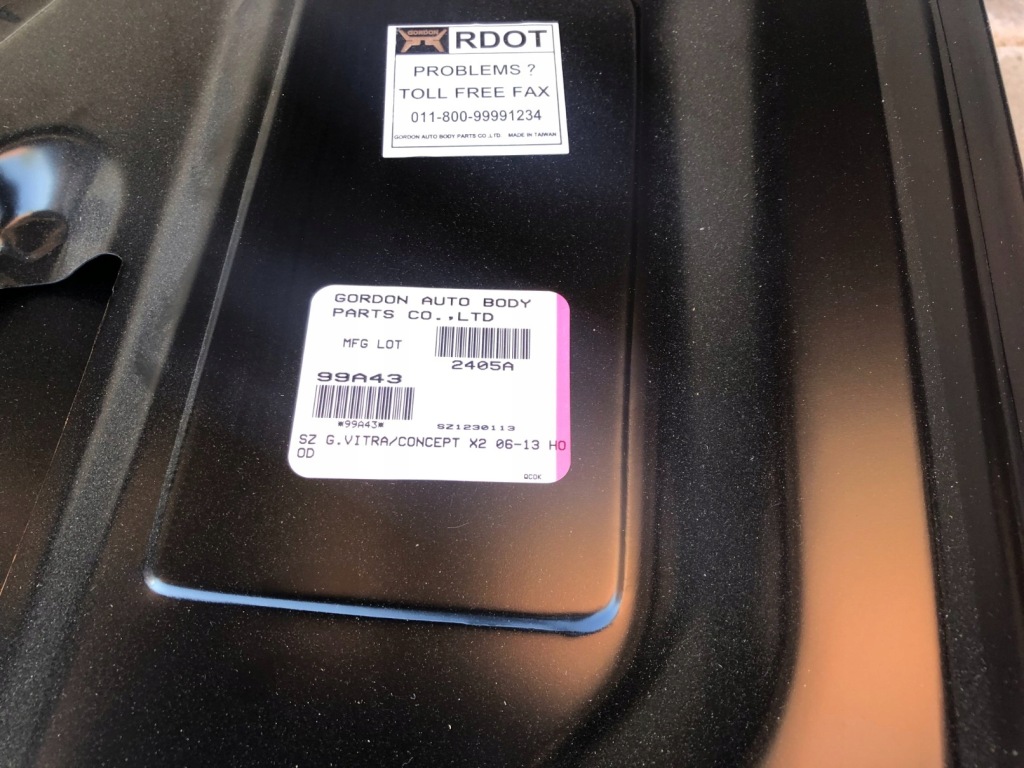 фото №14, Suzuki grand vitara ii 2005-2014 капот крышка двигателя