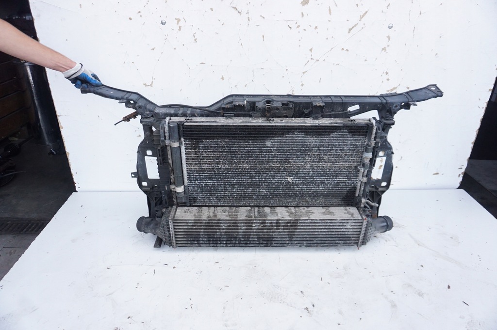 фото №1, Усилитель радиатор pas audi a5 8t 2.7 tdi at