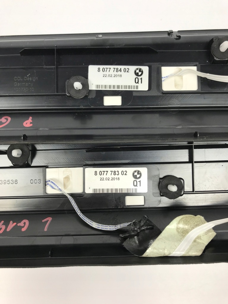 фото №5, Bmw 8 g15 накладки молдинг защита порог карбон m850i