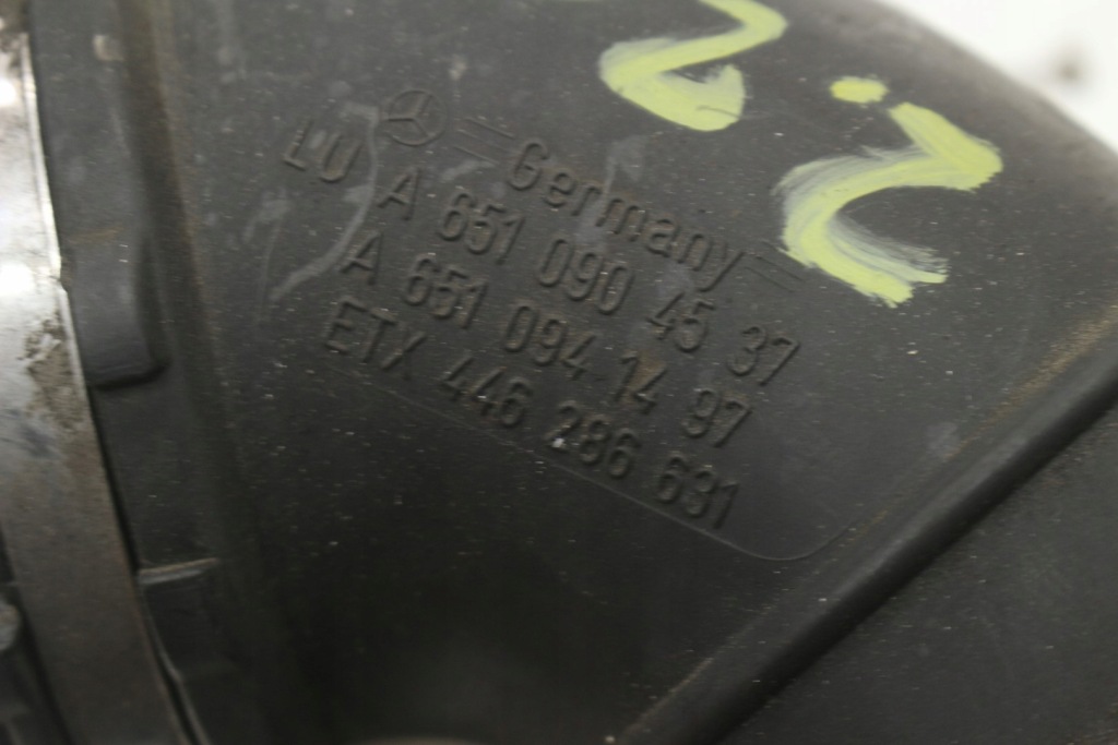 Пабтрубок  труба воздуха 6510904537 mercedes w212 2.2 cdi в Украине