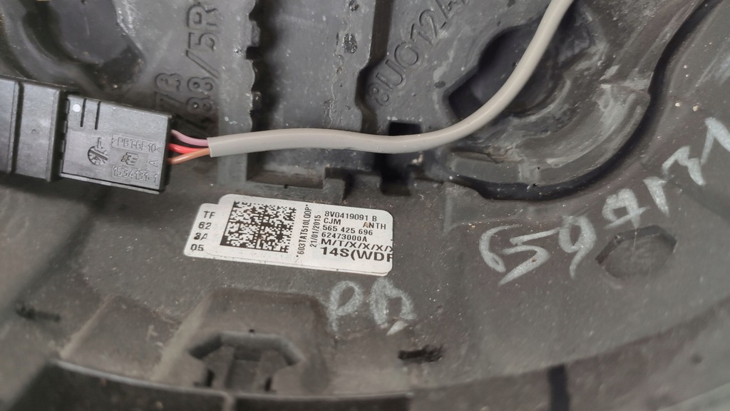 фото №10, Audi a3 8v воздуховод подушка 8v0419091b 8v0880201bb