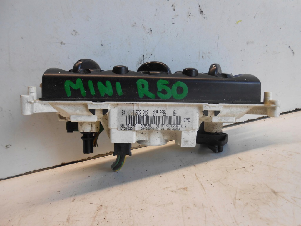 фото №2, Панель кондиционера mini cooper r50 #