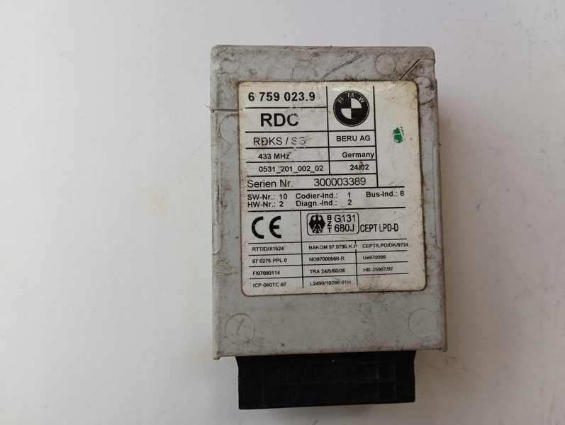 Купити Блок керування rdc 67590239 bmw e46 e53 e39