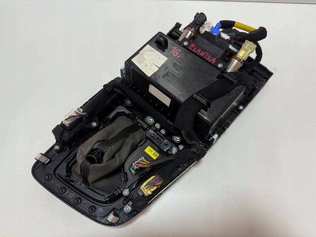 фото №10, Hyundai elantra vi 16-20 usa панель переключения передач переключатель рамка ручка