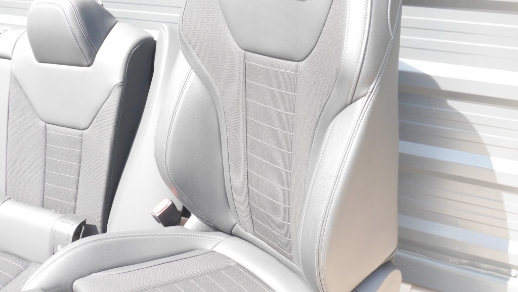 фото №10, Bmw g22 сиденья sport кожа обшивки заднее сиденье подогрев jak nowe комплект