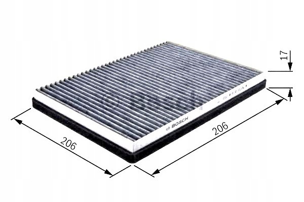 фото №1, Bosch 1 987 432 085 фильтр, вентиляция пространство пассажирский