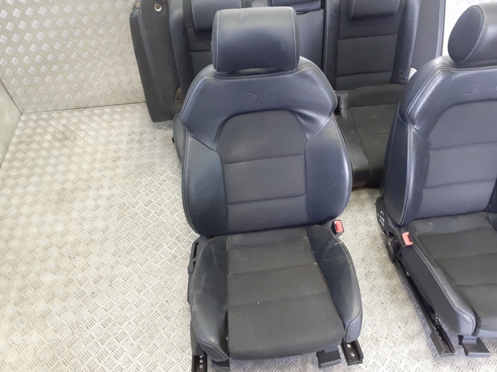 фото №15, Сидіння заднє сидіння комплект + обшивки audi a6 c6 fl s-line sedan