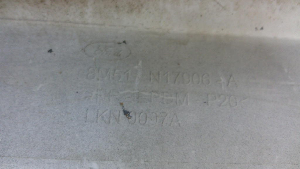 фото №9, Бампер задняя задний ford focus mk2 ii 2 lift fl 2008- kombi 8m51-n17906-a