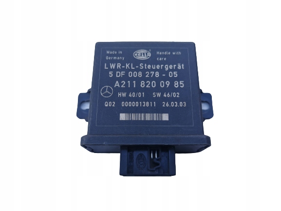 фото №1, Mercedes e w211 модуль света 2118200985