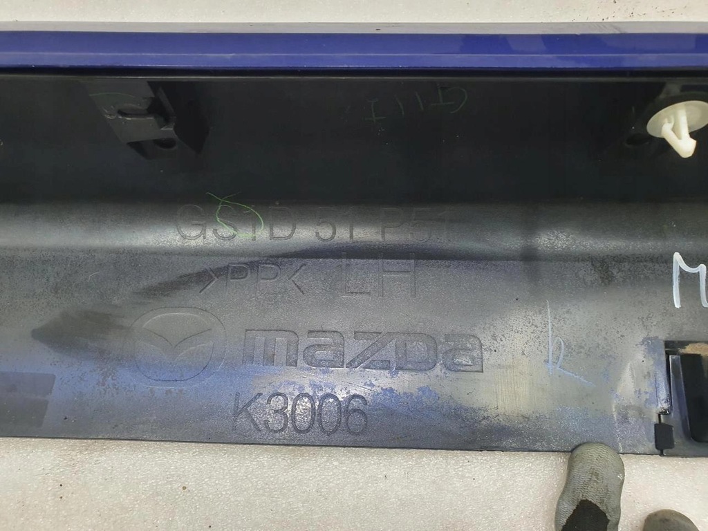 фото №11, Молдинг порог левая mazda 6 хэтчбек