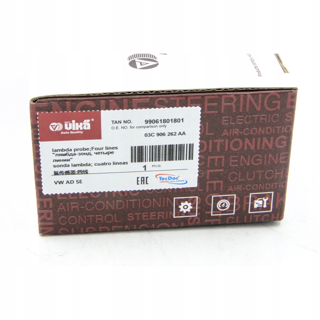 Audi a3 8p1 датчик лямбда-зонд 03c906262aa в Украине
