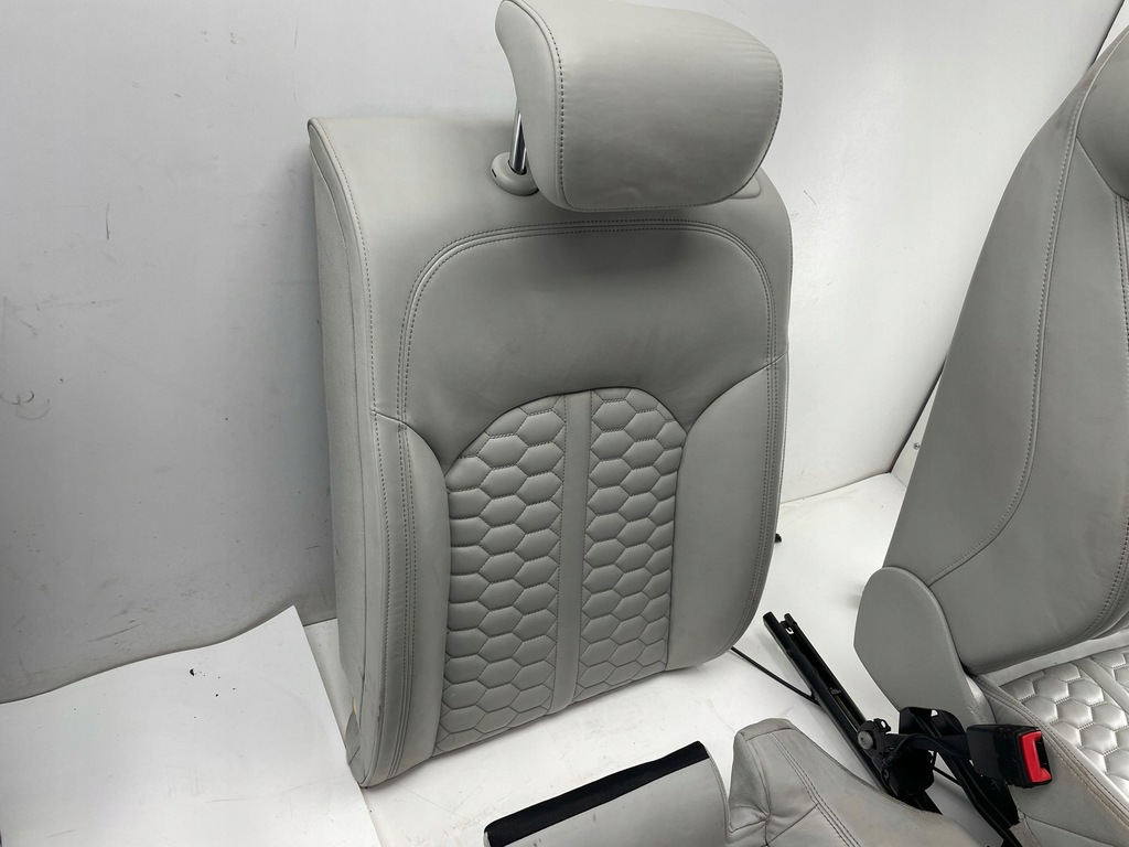 фото №7, Audi rs6 c7 2016 комплект сидіння / заднє сидіння / комплект